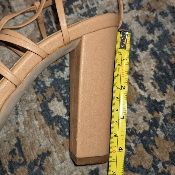 Daniella Shevel Lace Up Cage Heels - Picture 4 of 6